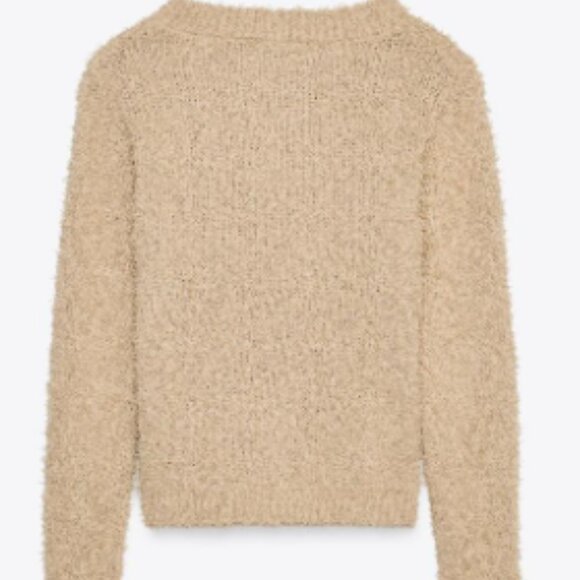 FRINGED KNIT JACKET - Picture 5 of 5